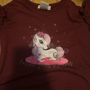 Burgundy Unicorn set